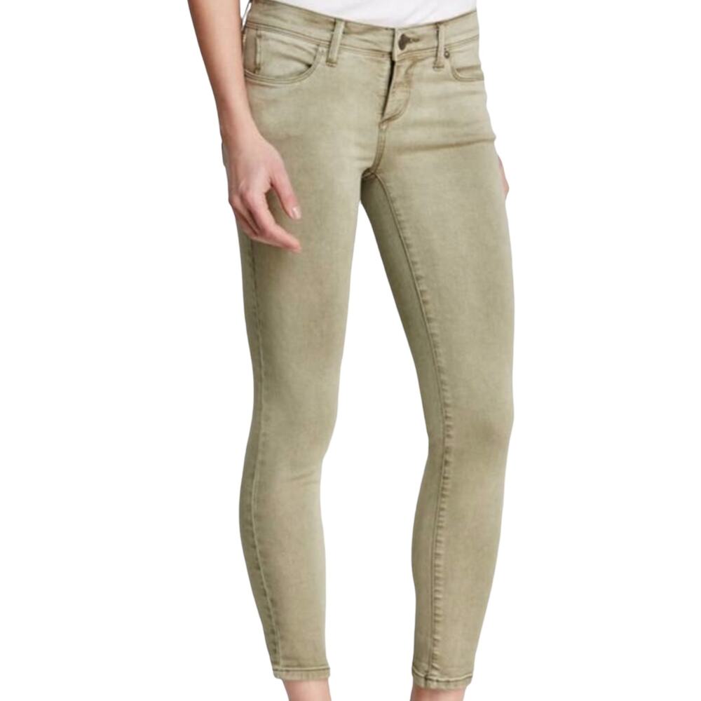 Free People Roller Ankle Jeans Green Waist 30
